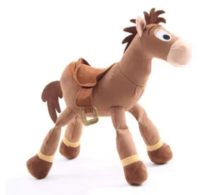 25CM Bullseye Horse Toy Story Soft Plush Stuffed Doll Action Animals Kids Gift