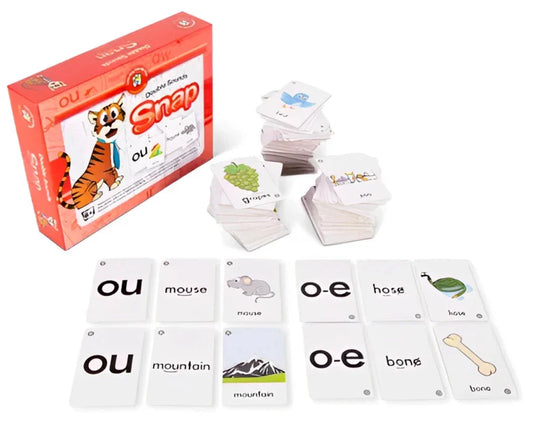 Double Sounds Snap Games Literacy Language Teacher Resource Classroom Kids