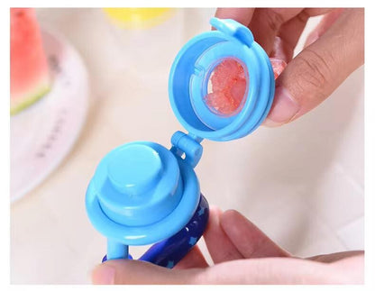 6x Baby Food Nibbler Fresh Pacifier Feeder Kids Fruit Feeding Nibbles Safety