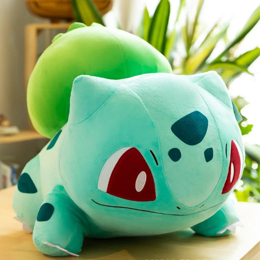 Poke-mon Bulbasaur Plush Stuffed Doll Soft Toy Kid Cute Birthday Gift 20CM Child