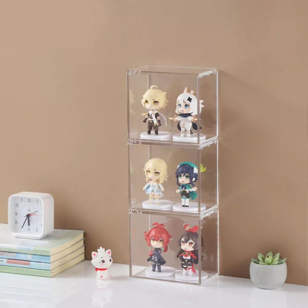 Premium Acrylic Display Case For Pokémon Booster Box Elite Trainer Magnetic Lid