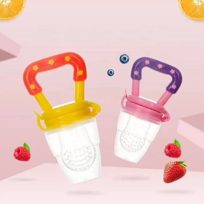 6x Baby Food Nibbler Fresh Pacifier Feeder Kids Fruit Feeding Nibbles Safety