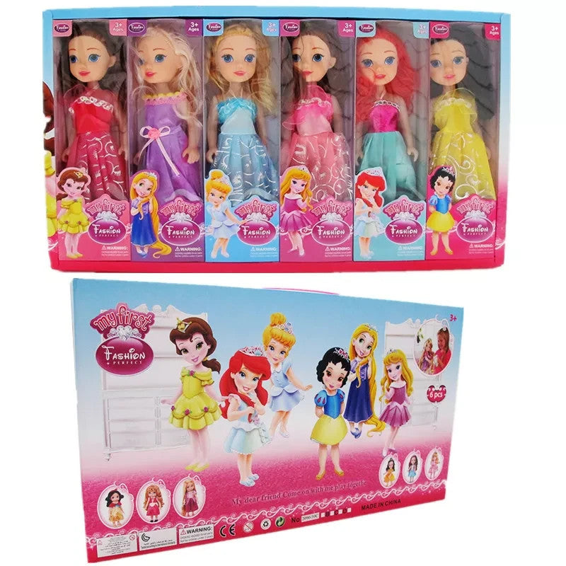 PRINCESS BELLE CINDERELLA RAPUNZEL ACTION FIGURES KIDS COLLECTION TOY PLAYSET