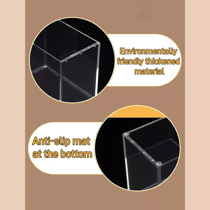 Premium Acrylic Display Case For Pokémon Booster Box Elite Trainer Magnetic Lid