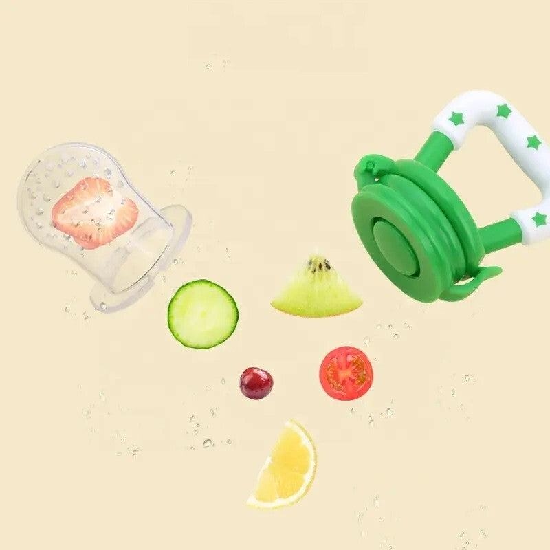 6x Baby Food Nibbler Fresh Pacifier Feeder Kids Fruit Feeding Nibbles Safety