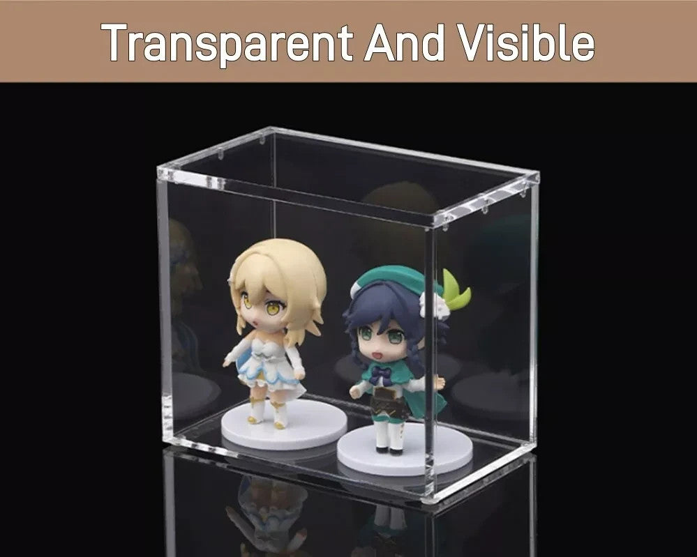 Premium Acrylic Display Case For Pokémon Booster Box Elite Trainer Magnetic Lid