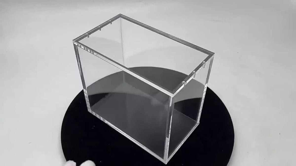 Premium Acrylic Display Case For Pokémon Booster Box Elite Trainer Magnetic Lid
