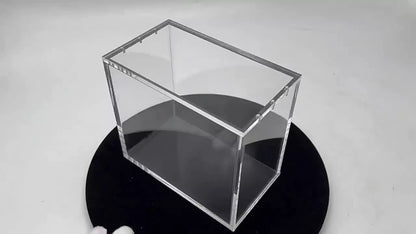 Premium Acrylic Display Case For Pokémon Booster Box Elite Trainer Magnetic Lid