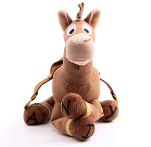 25CM Bullseye Horse Toy Story Soft Plush Stuffed Doll Action Animals Kids Gift