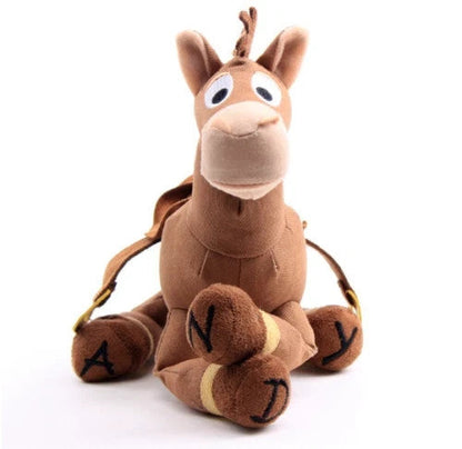 25CM Bullseye Horse Toy Story Soft Plush Stuffed Doll Action Animals Kids Gift