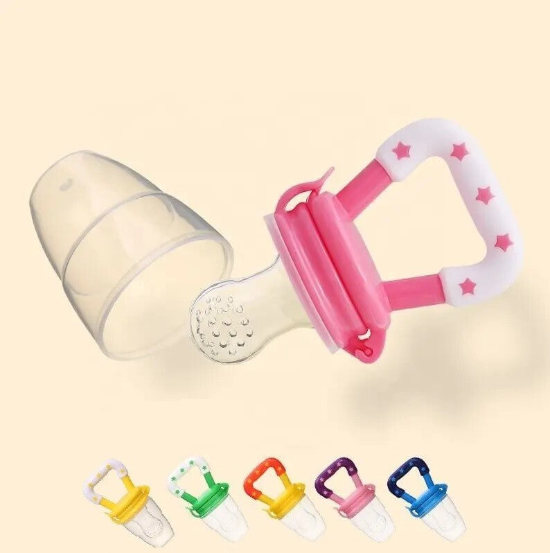 6x Baby Food Nibbler Fresh Pacifier Feeder Kids Fruit Feeding Nibbles Safety